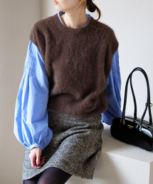 SLOBE IENA（スローブイエナ）の「フォックスアルパカ ニットベスト