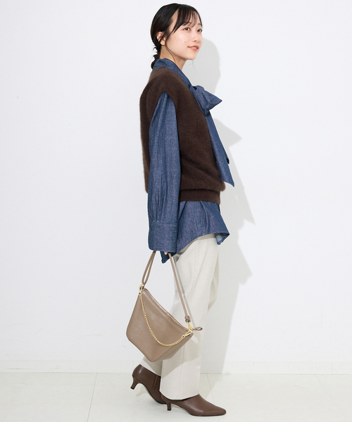 新品タグ付　SLOBE IENA フォックスアルパカ ニットベスト SLOBE IENA｜フォックスアルパカ ニットベスト | Rakuten Fashion(楽天