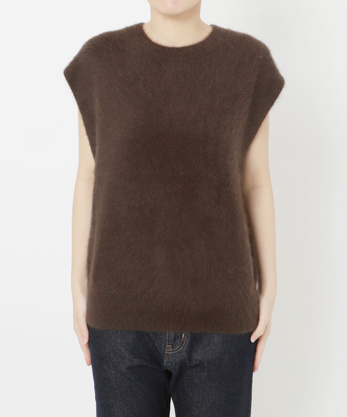 フォックスアルパカ ニットベスト（ベスト）｜SLOBE IENA