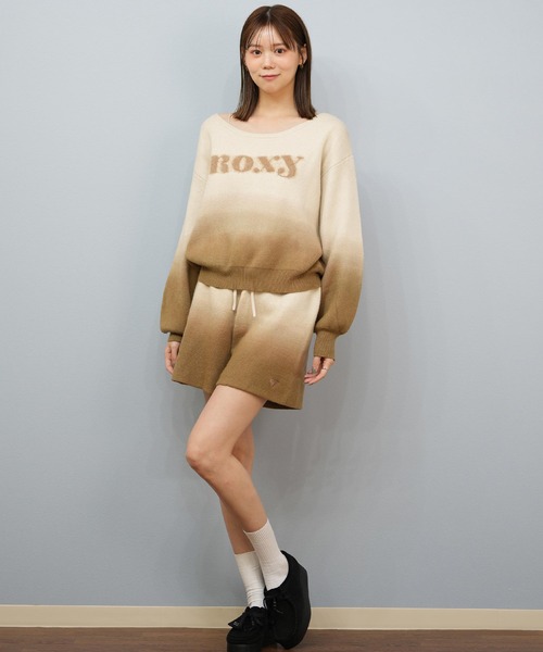 ROXY（ロキシー）の「ROXY/ロキシーセーター グラデージョンニット オフショルダー 2WAY RSR254008（ニット/セーター・レディース・ブラウン系その他2/グレー系その他/ブルー系その他・2XS/M/L）」の11枚目の写真