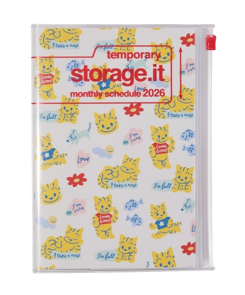 マークス 手帳 2026 スケジュール帳 2025年12月始まり 月間ブロック B6