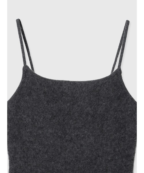 カシミヤブレンドキャミソールニットワンピース（ワンピース