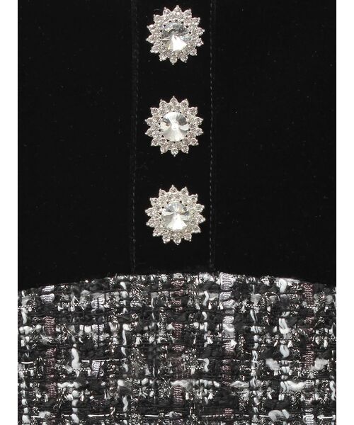 CALNAMUR(カルナムール)の「クラシックツイードロングワンピース(ワンピース・レディース・ブラウン/ブラック・FREE)」の8枚目の写真