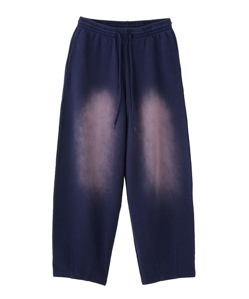 X-girl（エックスガール）の「OVERDYED SWEAT PANTS（スウェットパンツ・レディース・ピンク/グリーン/ネイビー・S/M）」の8枚目の写真