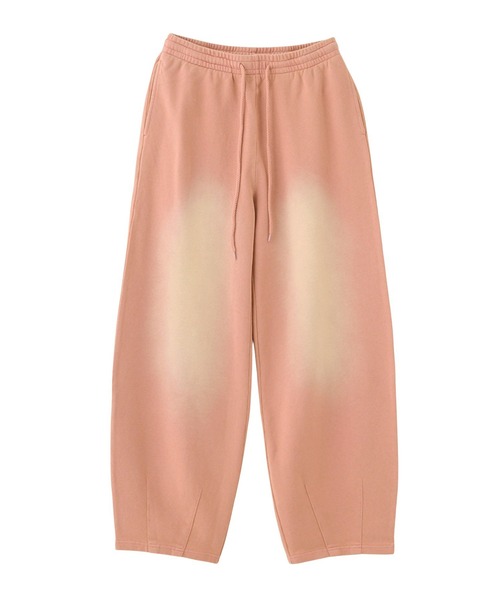 X-girl（エックスガール）の「OVERDYED SWEAT PANTS（スウェットパンツ・レディース・ピンク/グリーン/ネイビー・S/M）」の7枚目の写真