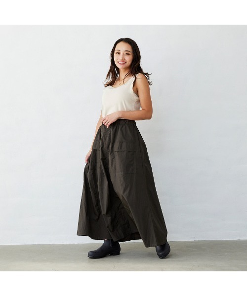 Fluffy BROTHERS（フラッフィーブラザーズ）の「2WAYジャンスカ（ジャンパースカート・レディース・ブラック/ベージュ・S/M/L/XL）」の10枚目の写真