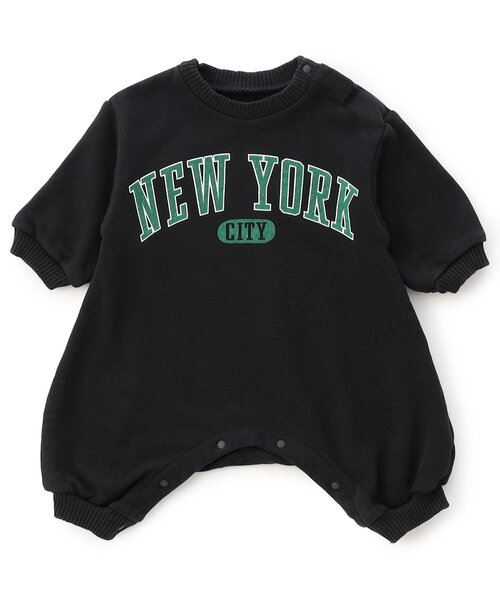 リンク】カレッジロゴカバーオール（ロンパース）｜F.O.KIDS