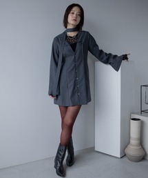 VACANCY | フロントベルトワンピースジャケット(ワンピース)