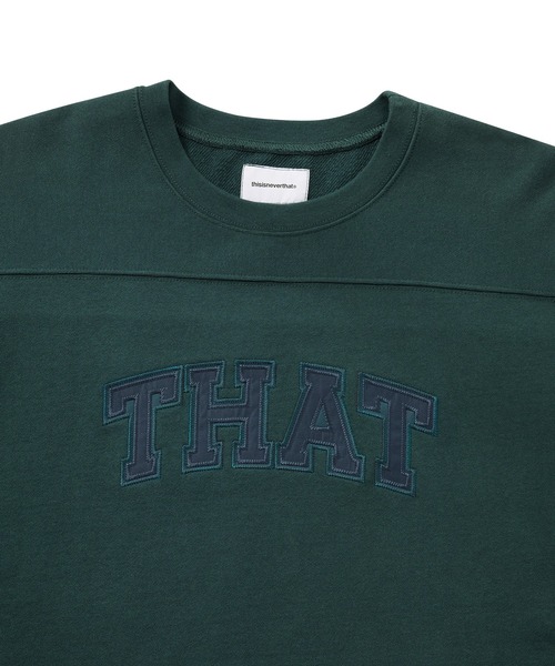 thisisneverthat(ディスイズネバーザット)の「THAT Panelled Crewneck(スウェット・メンズ・グリーン系その他/ベージュ系その他/ブラック・L/M/S/XL)」の5枚目の写真