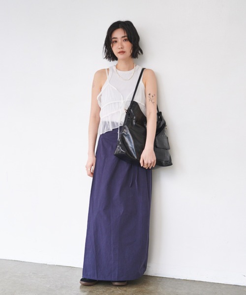 FMiBL(ファミル)の「ソフトフェイクレザーアウトポケットBAG(ショルダーバッグ・レディース・ブラック/シルバー/ホワイト・FREE)」の10枚目の写真