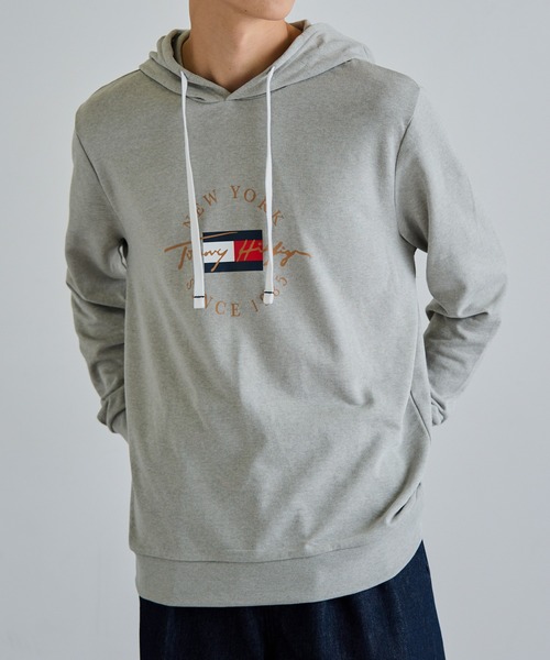 セール】【TOMMY HILFIGER】ロゴプリント パーカー 09T4502（パーカー