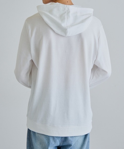TOMMY HILFIGER(トミーヒルフィガー)の「【TOMMY HILFIGER】ロゴプリント パーカー 09T4502(パーカー・メンズ・ホワイト/ネイビー/グレー・S/M/L/XL)」の14枚目の写真