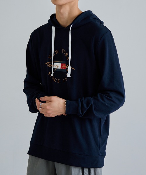 TOMMY HILFIGER(トミーヒルフィガー)の「【TOMMY HILFIGER】ロゴプリント パーカー 09T4502(パーカー・メンズ・ホワイト/ネイビー/グレー・S/M/L/XL)」の19枚目の写真