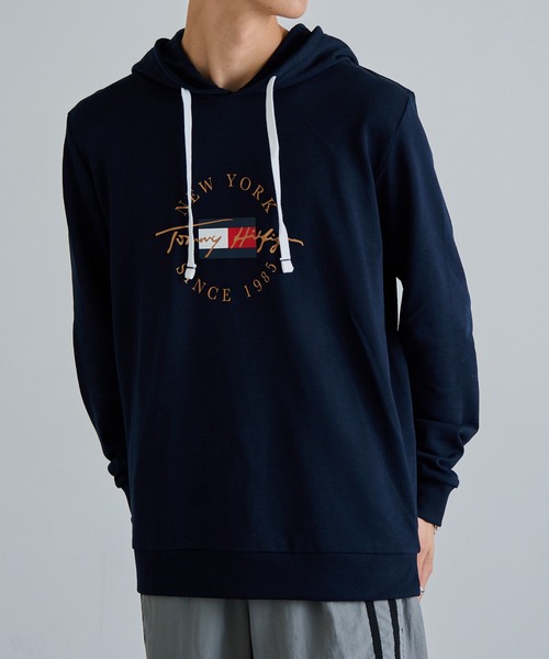 TOMMY HILFIGER(トミーヒルフィガー)の「【TOMMY HILFIGER】ロゴプリント パーカー 09T4502(パーカー・メンズ・ホワイト/ネイビー/グレー・S/M/L/XL)」の20枚目の写真