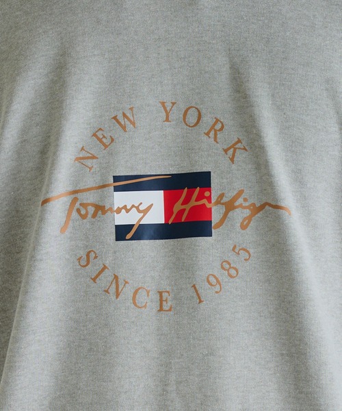 TOMMY HILFIGER(トミーヒルフィガー)の「【TOMMY HILFIGER】ロゴプリント パーカー 09T4502(パーカー・メンズ・ホワイト/ネイビー/グレー・S/M/L/XL)」の9枚目の写真