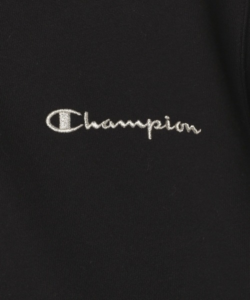 Champion（チャンピオン）の「【Champion(チャンピオン)】別注刺繍スウェットパーカー（パーカー・レディース・ブラック/ダークブラウン/オートミール・FREE）」の22枚目の写真