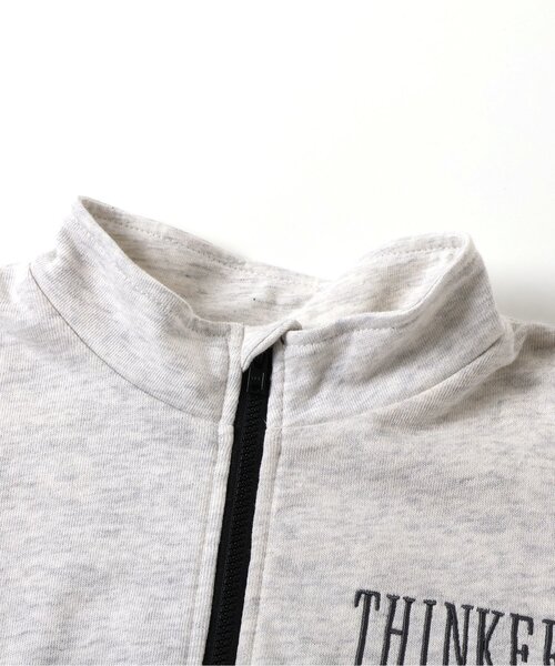 BREEZE(ブリーズ)の「【B NEWJACK・セットアップ可】ハーフジップトレーナー_ジュニア対応(スウェット・キッズ・ブラック/アイボリー・90/100/120/130/140/150/160/110)」の15枚目の写真