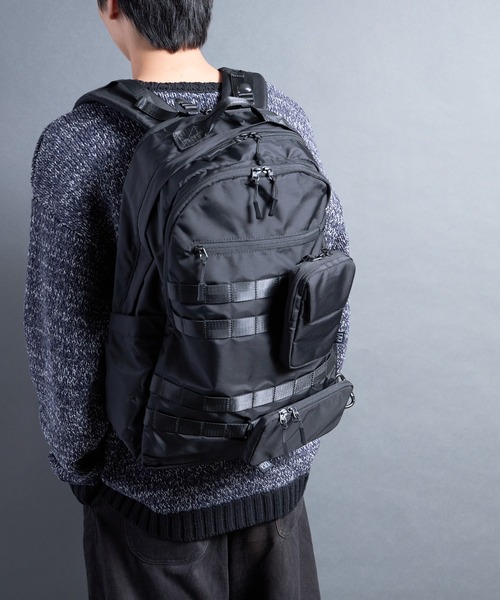 Magine(マージン)の「NoiR ノアール Tweak back pack/トゥイーク バックパック(バックパック/リュック・メンズ・ブラック/ブラック系その他・FREE)」の9枚目の写真