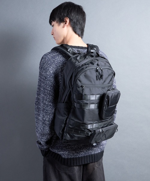 Magine(マージン)の「NoiR ノアール Tweak back pack/トゥイーク バックパック(バックパック/リュック・メンズ・ブラック/ブラック系その他・FREE)」の8枚目の写真