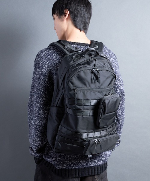 Magine(マージン)の「NoiR ノアール Tweak back pack/トゥイーク バックパック(バックパック/リュック・メンズ・ブラック/ブラック系その他・FREE)」の6枚目の写真