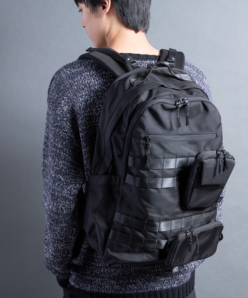 Magine(マージン)の「NoiR ノアール Tweak back pack/トゥイーク バックパック(バックパック/リュック・メンズ・ブラック/ブラック系その他・FREE)」の3枚目の写真
