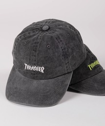 THRASHER（スラッシャー）の「【79】【THRASHER/スラッシャー】ウォッシュ加工 ワンポイント ブランドロゴ ローキャップ（キャップ・メンズ）」