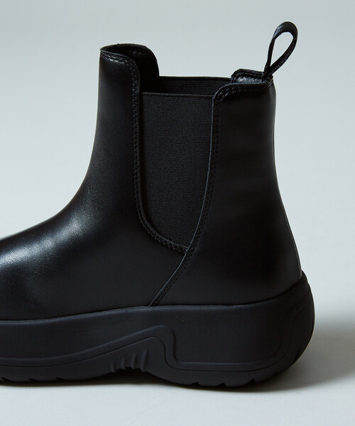 PUBLUX（パブリュクス）の「SHAKA/シャカ CHELSEA BOOTIE EVOL CHUNKY[23.0~25.0cm]限定展開/チェルシー ブーティー エボル チャンキー/厚底サイドゴアブーツ（ブーツ・レディース・ブラック/シルバー・25.0cm/24.0cm/23.0cm）」の11枚目の写真