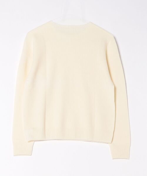 Lace Ladies（レースレディース）の「ウール カシミヤ クルーネック ニット プルオーバー（ニット/セーター・レディース・ベージュ/グレー/アイボリー/ブラック・FREE）」の5枚目の写真