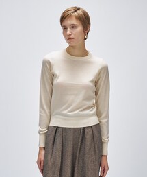 cloenc | 【手洗い可】シルクカシミヤ混クルーニット(ニット/セーター)