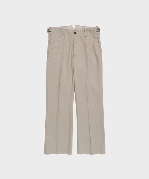 IRENISA(イレニサ)の「【irenisa/イレニサ】別注SEMI FLARED PANTS(スラックス・メンズ・ブラック/グレイッシュベージュ・3/2)」の8枚目の写真