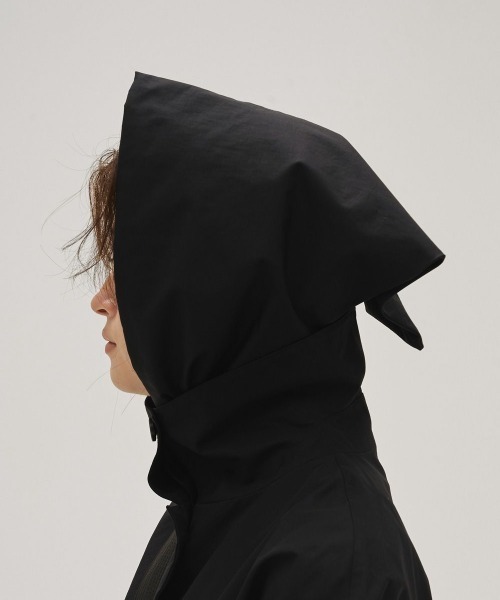 TODAYFUL（トゥデイフル）の「【TODAYFUL/トゥデイフル】Soutiencollar Waterproof Coat/ステンカラーウォータープルーフコート（ステンカラーコート・レディース・ベージュ/ブラック・36/38）」の19枚目の写真