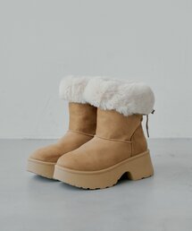 Chico | バックレースアップムートンブーツ(ブーツ)