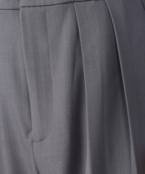 31 Sons de mode(トランテアン ソン ドゥ モード)の「2025秋冬新作 ベルト付きタックワイドパンツ(その他パンツ・レディース・ラベンダー/グレー/アイボリー・S/M)」の11枚目の写真