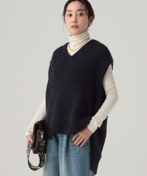 Elura（エルーラ）の「≪Tricots Jean Marc≫Vネックモヘア混ベスト