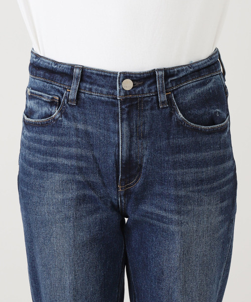 La TOTALITE（ラトータリテ）の「【洗える】Healthy denim/ヘルシーデニム Celery Long（デニムパンツ・レディース・ブラック/ブルー・22/23/24/25）」の8枚目の写真
