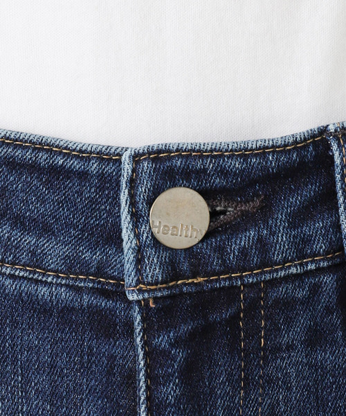 La TOTALITE（ラトータリテ）の「【洗える】Healthy denim/ヘルシーデニム Celery Long（デニムパンツ・レディース・ブラック/ブルー・22/23/24/25）」の10枚目の写真