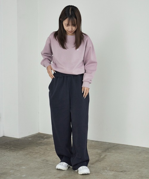 U.S. POLO ASSN.（ユーエスポロアッスン）の「U.S. POLO ASSN./ユーエスポロアッスン テーパード イージースウェットワイドパンツ（スウェットパンツ・レディース・ネイビー/ブラック/オートミール・M/L）」の17枚目の写真