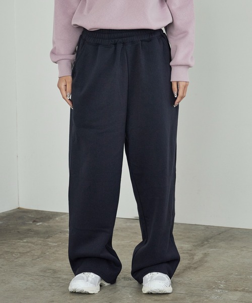 U.S. POLO ASSN.（ユーエスポロアッスン）の「U.S. POLO ASSN./ユーエスポロアッスン テーパード イージースウェットワイドパンツ（スウェットパンツ・レディース・ネイビー/ブラック/オートミール・M/L）」の16枚目の写真