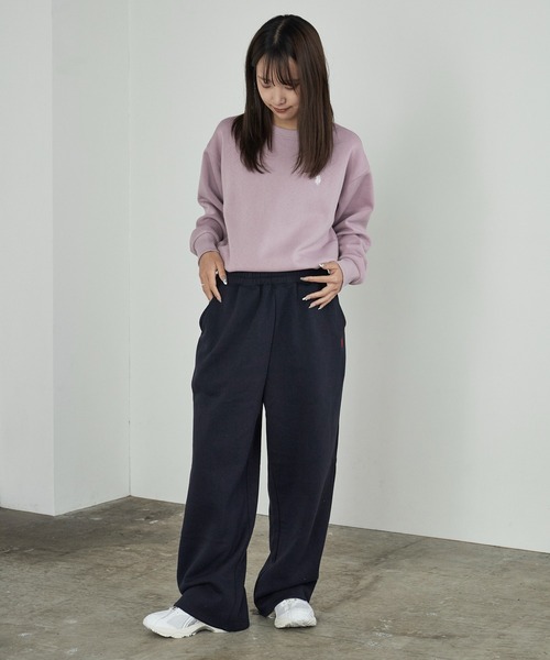 U.S. POLO ASSN.（ユーエスポロアッスン）の「U.S. POLO ASSN./ユーエスポロアッスン テーパード イージースウェットワイドパンツ（スウェットパンツ・レディース・ネイビー/ブラック/オートミール・M/L）」の13枚目の写真