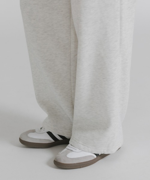 U.S. POLO ASSN.（ユーエスポロアッスン）の「U.S. POLO ASSN./ユーエスポロアッスン テーパード イージースウェットワイドパンツ（スウェットパンツ・レディース・ネイビー/ブラック/オートミール・M/L）」の4枚目の写真