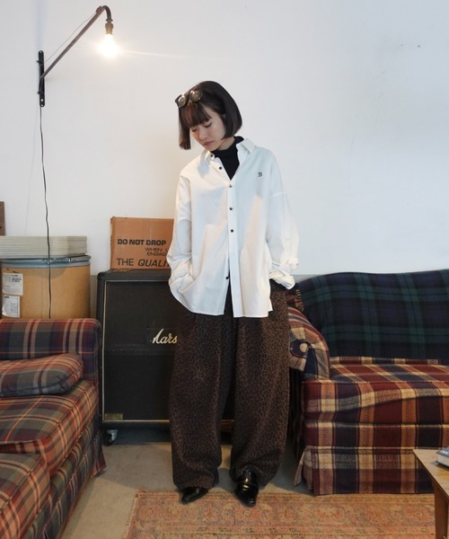 レオパードボリュームラフパンツ（その他パンツ）｜TEEN BOOP