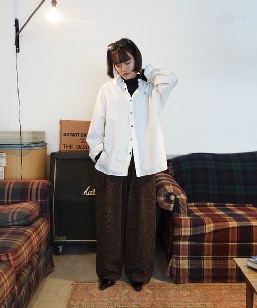 レオパードボリュームラフパンツ（その他パンツ）｜TEEN BOOP