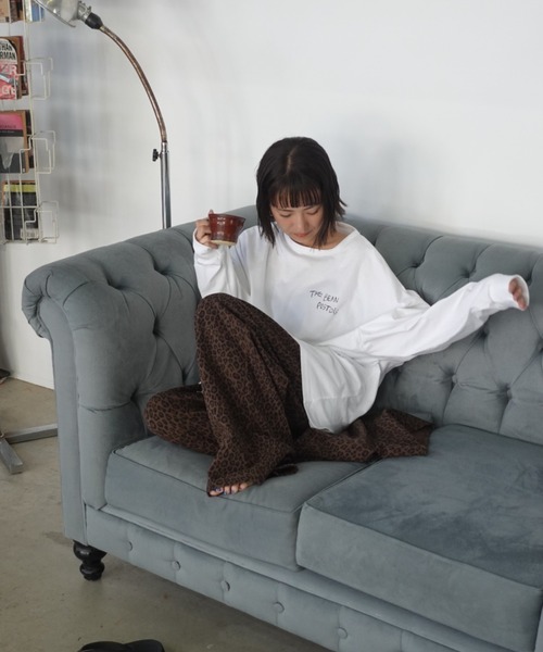 TEEN BOOP（ティーンブープ）の「レオパードボリュームラフパンツ