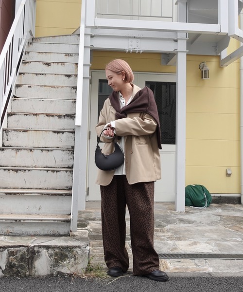 レオパードボリュームラフパンツ（その他パンツ）｜TEEN BOOP