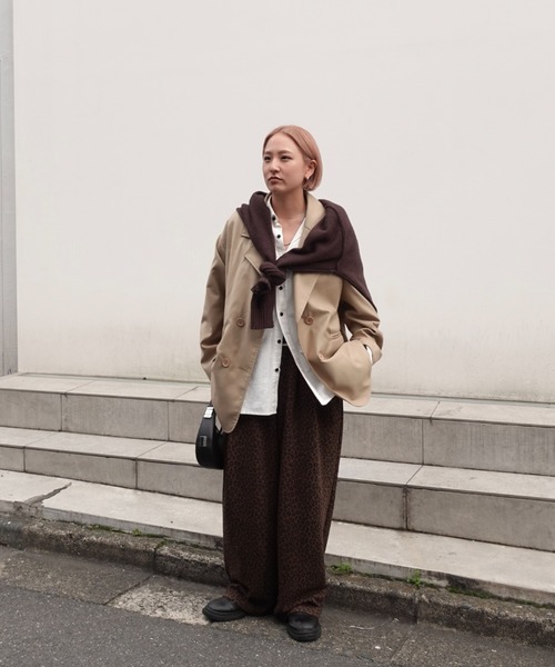 レオパードボリュームラフパンツ（その他パンツ）｜TEEN BOOP