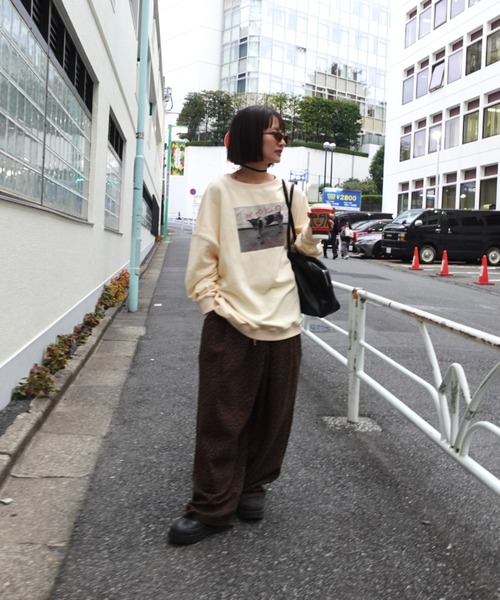 レオパードボリュームラフパンツ（その他パンツ）｜TEEN BOOP