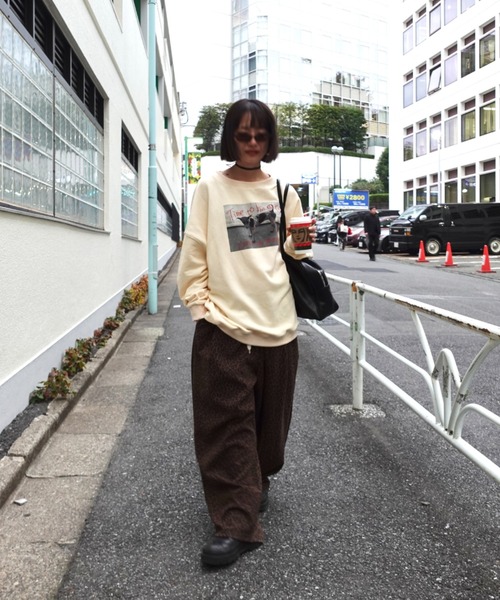 レオパードボリュームラフパンツ（その他パンツ）｜TEEN BOOP