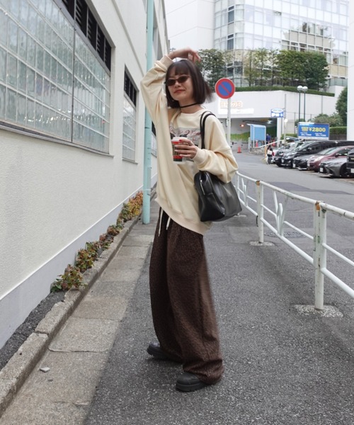 レオパードボリュームラフパンツ（その他パンツ）｜TEEN BOOP