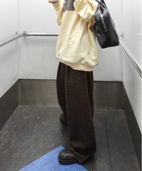 TEEN BOOP（ティーンブープ）の「レオパードボリュームラフパンツ