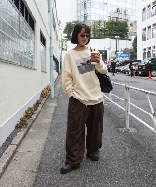 TEEN BOOP（ティーンブープ）の「レオパードボリュームラフパンツ